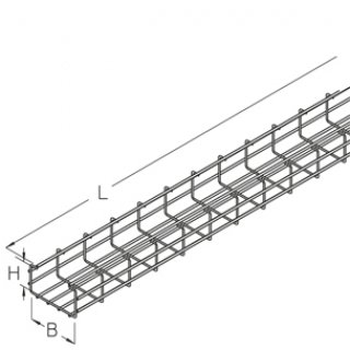 gi - korytko kablowe siatkowe